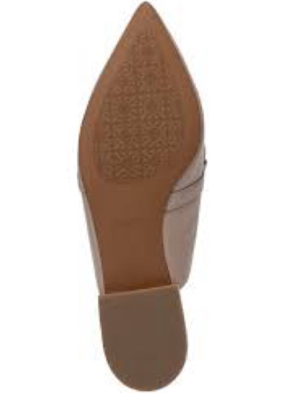 Linea Paolo Adora Mule Flat Nude Tumbled Leather 9 - Picture 6 of 6